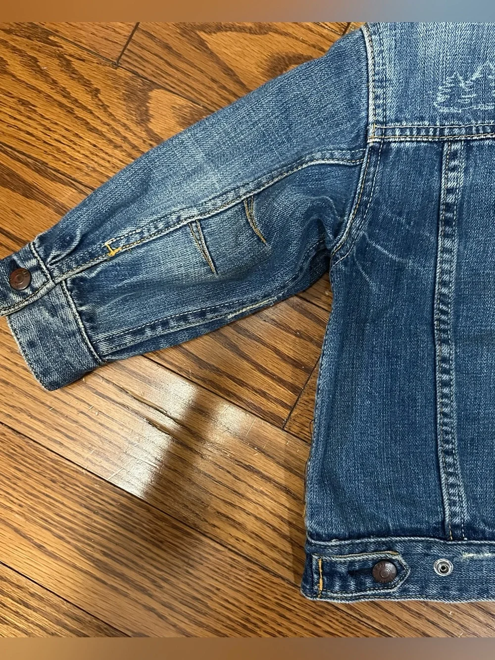 GAP Kids Blue Denim Jacket with Patch